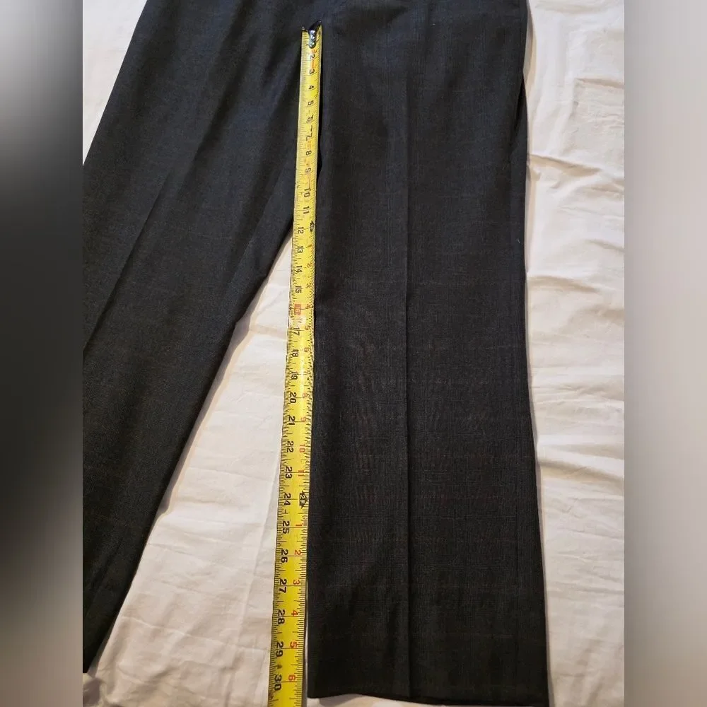 Jos. A. Bank Chatcol Brown Plaid Suit Size 43R Pants Are 36/31